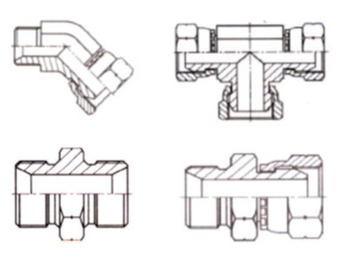 Alfagomma BSPP Metric adapter