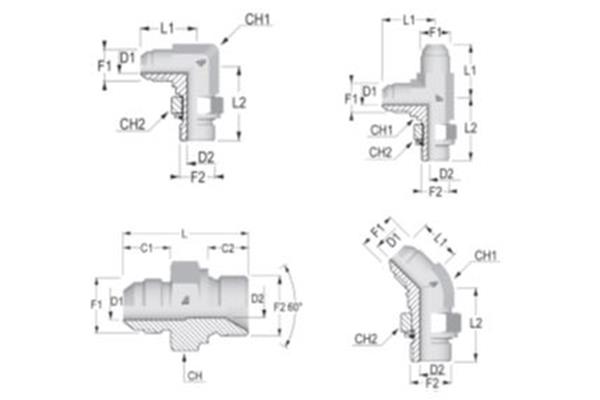Image - Alfagomma JIC-BSPP-Metric adapters