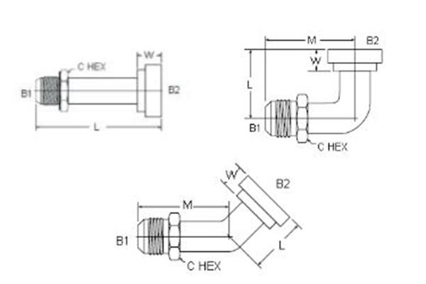 Image - Alfagomma JIC-Flanges standard adapters