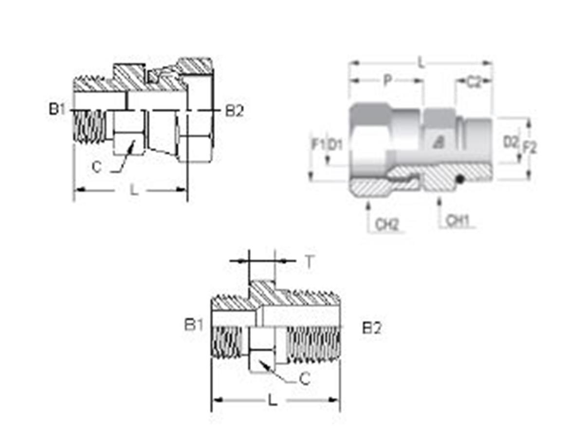 Alfagomma ORB adapter