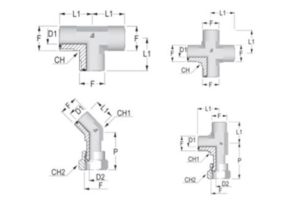 Image - Alfagomma ORFS-ORFS adapters