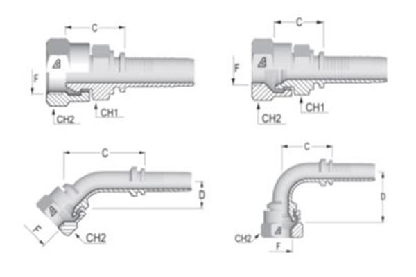 Image - Alfagomma standard JIS inserts