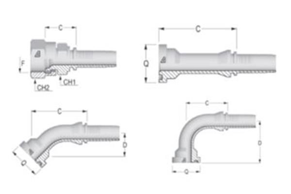 Image - Alfagomma standard Komatsu inserts