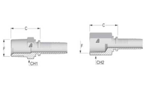Image - Alfagomma standard NPTF inserts