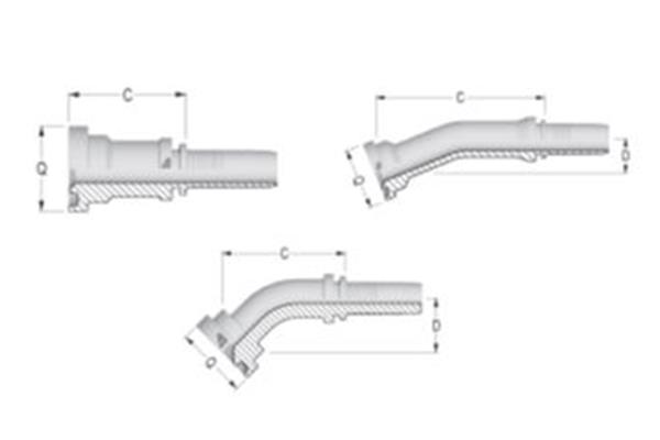 Image - Brides SAE standard Alfagomma