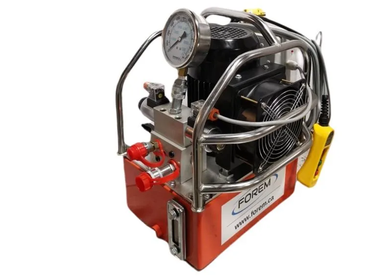 Pompe hydraulique électrique pour clés hydrauliques